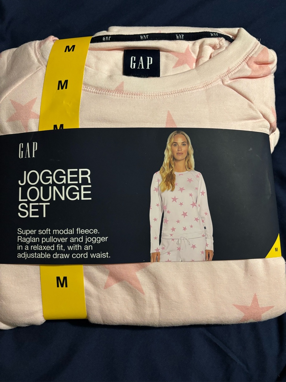 GAP Light Pink Star Jogger Lounge Set